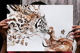 09-Inspired-Beauty-and-the Beast-LR-Mulyono-Watercolor-Paintings-www-designstack-co
