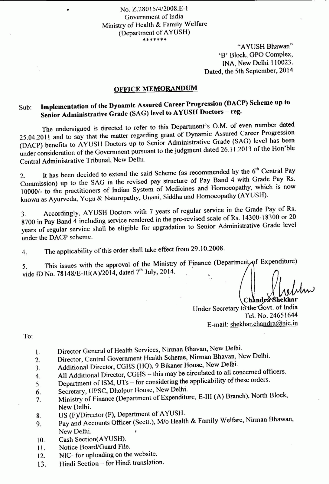 Ayush Doctor: DACP for AYUSH DOCTORS
