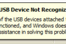 Cara mengatasi USB Device Not Recognized