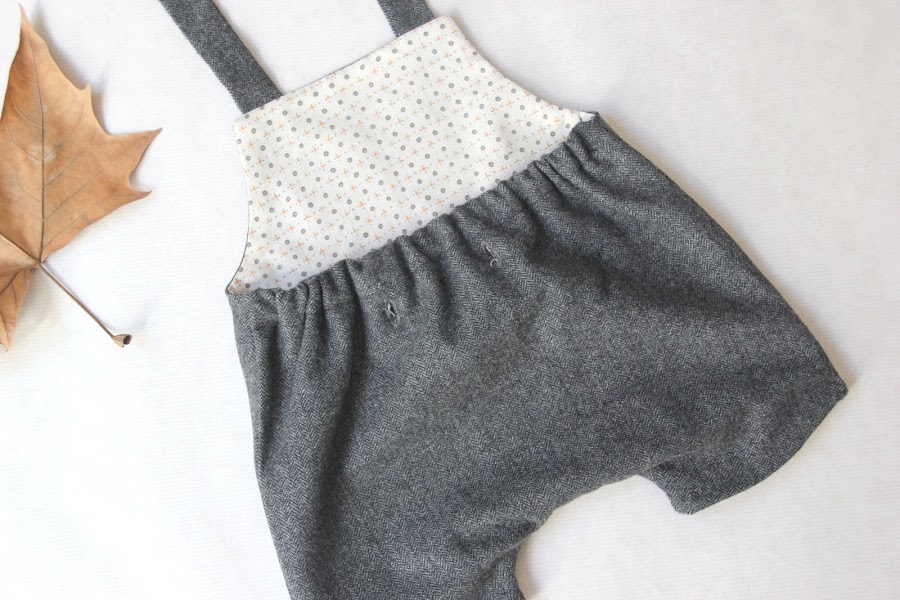 DIY Costura ropa de bebe patrones peto ranita pelele