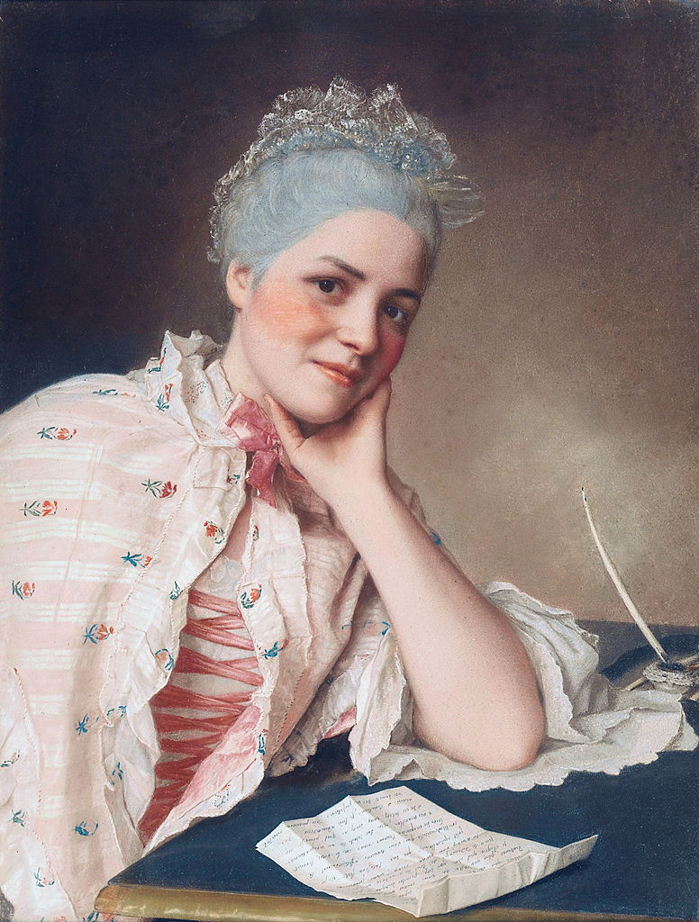 Portrait of Mademoiselle Jacquet, ca. 1748–1752, pastel on pape
