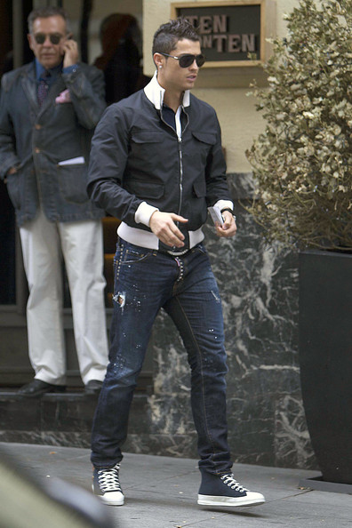 Moneybagg Yo Wearing a Louis Vuitton Blouson With Lanvin Skate Sneakers
