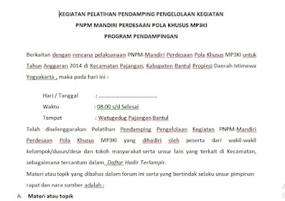 contoh berita acara kegiatan atau rapat yang benar contoh contoh berita acara kegiatan atau rapat yang benar contoh