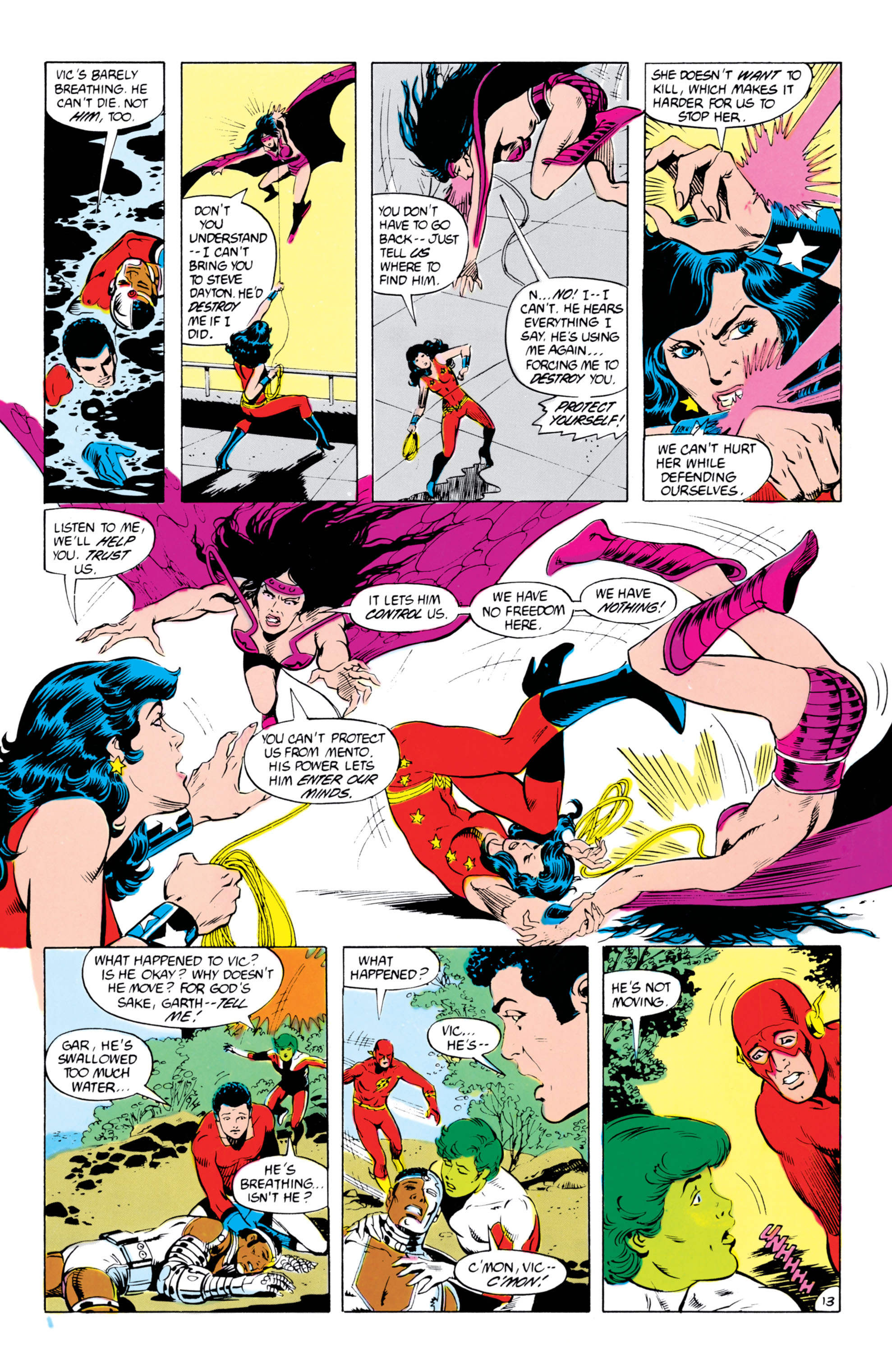 Read online The New Teen Titans (1984) comic -  Issue #25 - 14