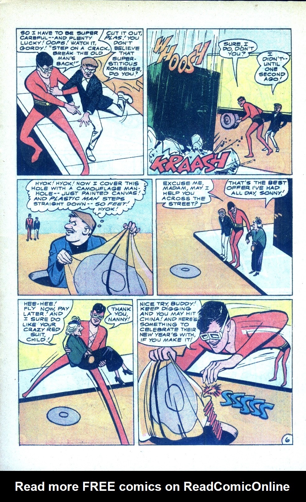 Read online Plastic Man (1966) comic -  Issue #5 - 9
