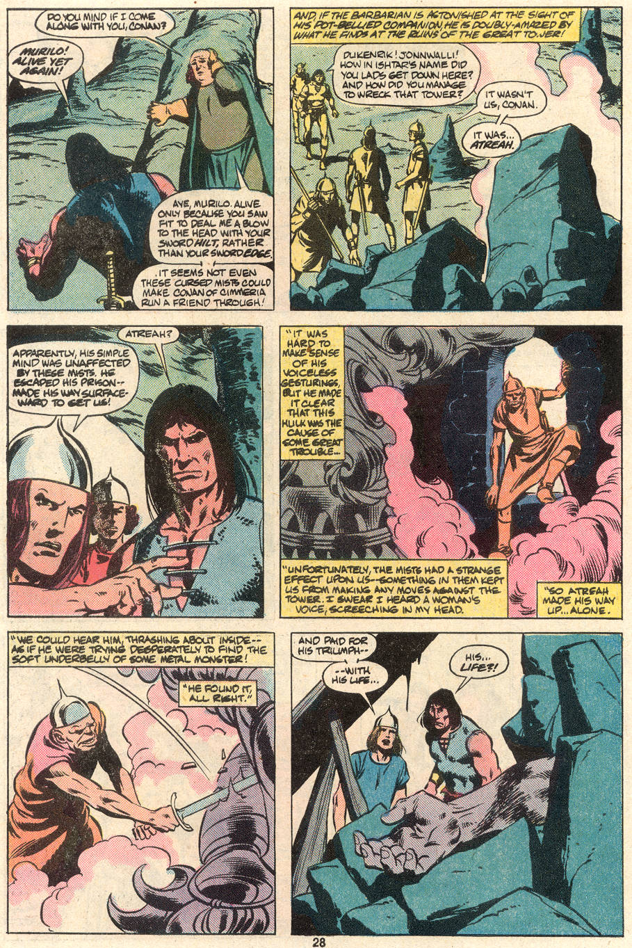 Read online Conan the Barbarian (1970) comic -  Issue #124 - 22