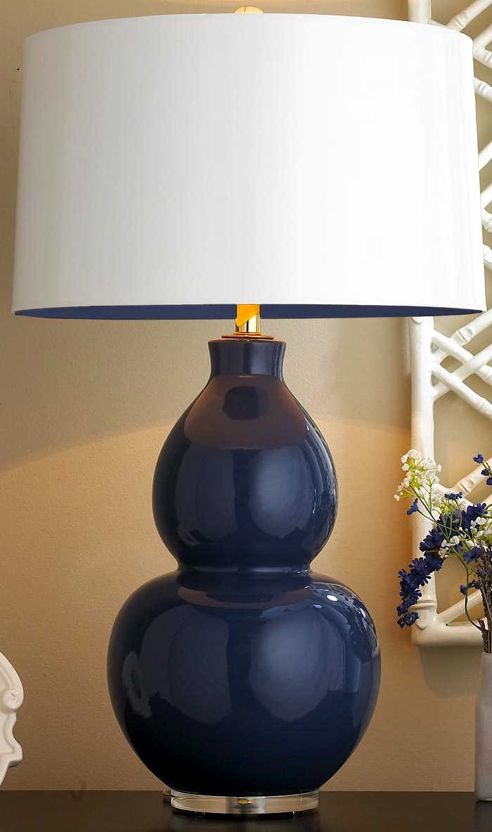 Knight Moves Colorful Glass and Ceramic Lamps