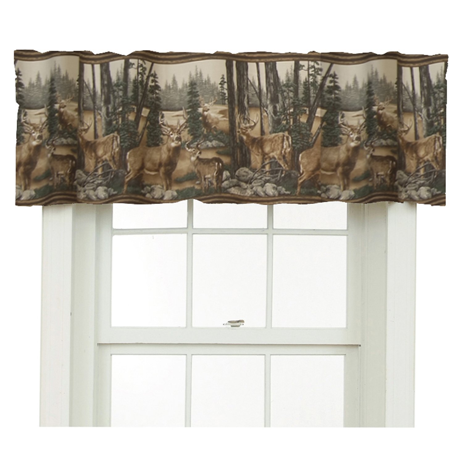 Rustic Whitetail Deer Bedding and Curtains