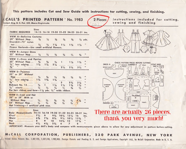 A Few Threads Loose How to count and inventory sewing pattern pieces.