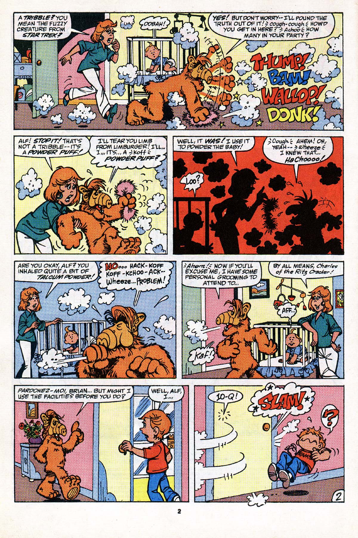 Read online ALF comic -  Issue #20 - 3