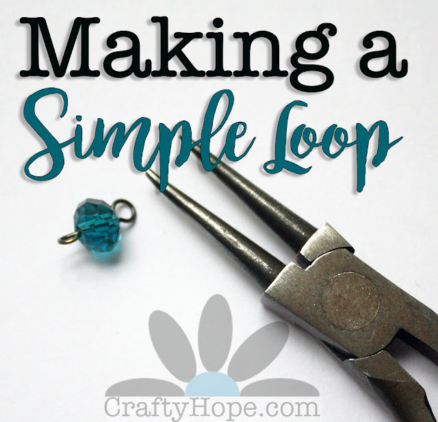 CraftyHope JewelryMaking for Beginners Part 7 Making a Simple Loop