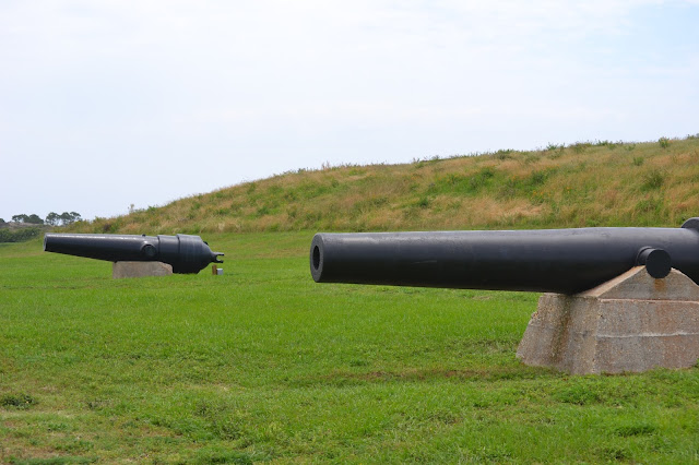 Fort Morgan- Cannons at the entrance