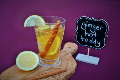 Scottish Ginger Hot Toddy for colds