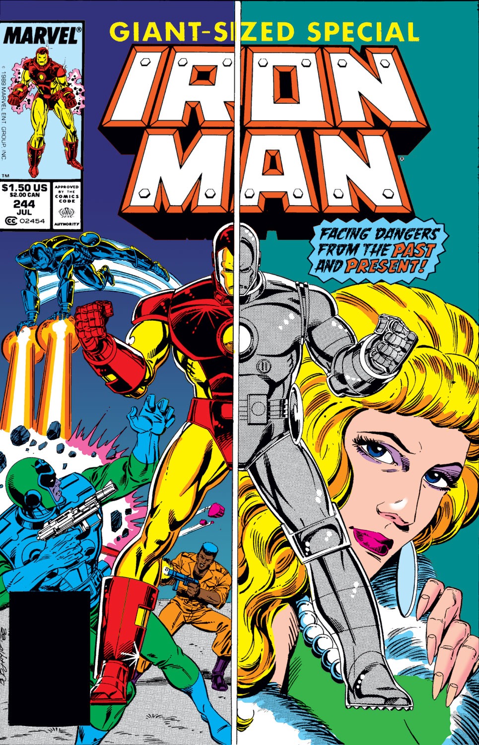 Read online Iron Man (1968) comic -  Issue #244 - 1