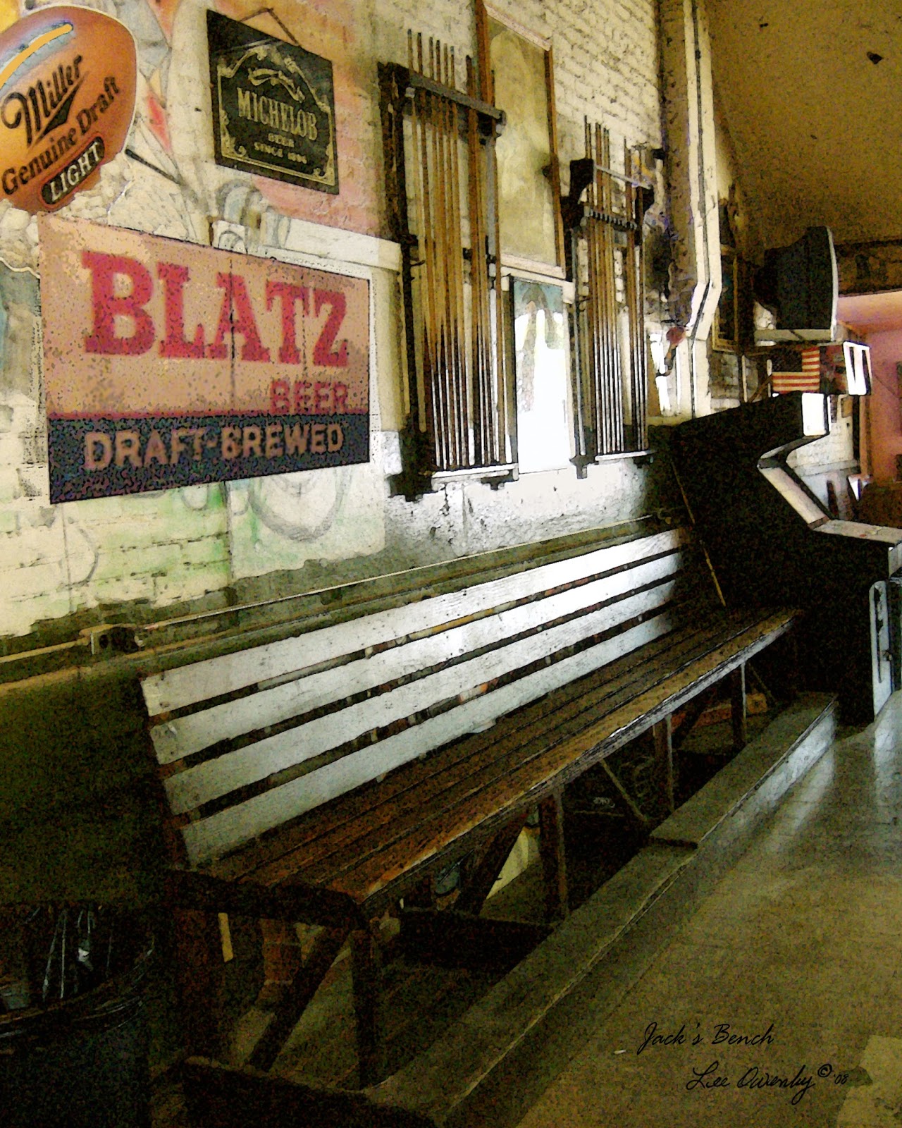 Lee Owenby Artist Jack S Pool Room Prints T Shirts Accessories