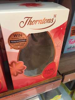 thorntons dark chocolate easter egg
