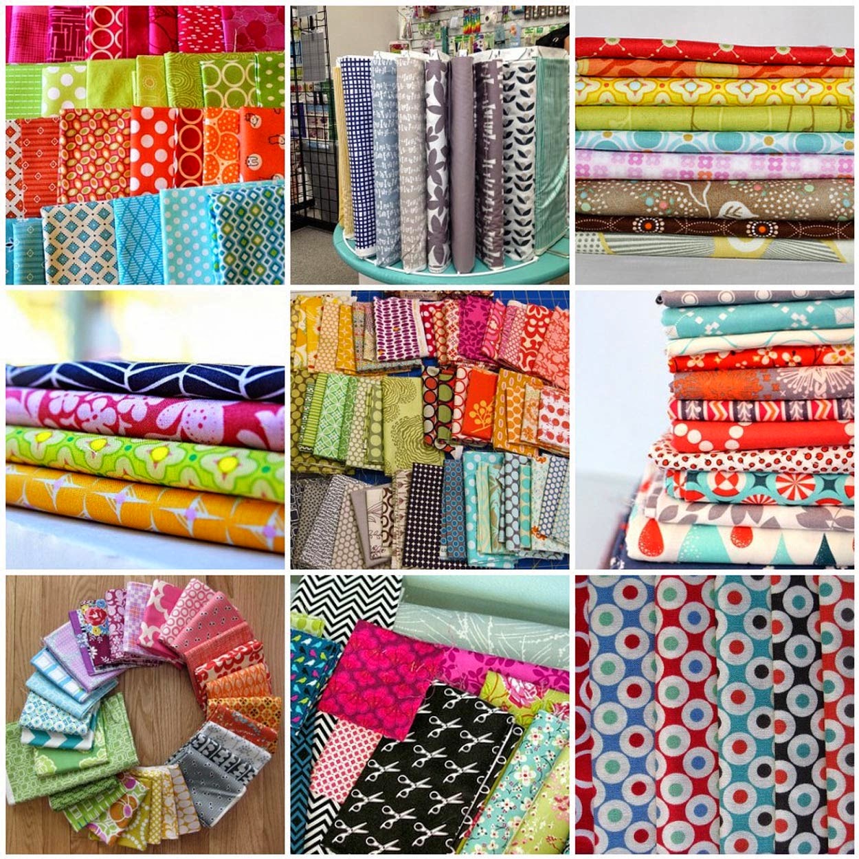 St. Louis Modern Quilt Guild STLMQG Cares Modern Fabrics 101