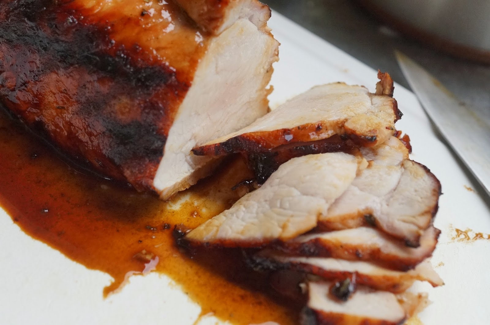 In the Kitchen with Jenny: Grilled Honey Rosemary Glazed Pork