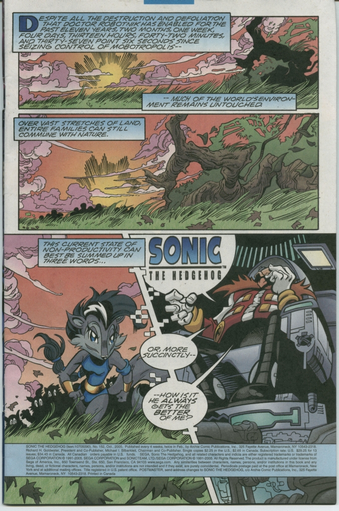 Read online Sonic The Hedgehog comic -  Issue #152 - 3