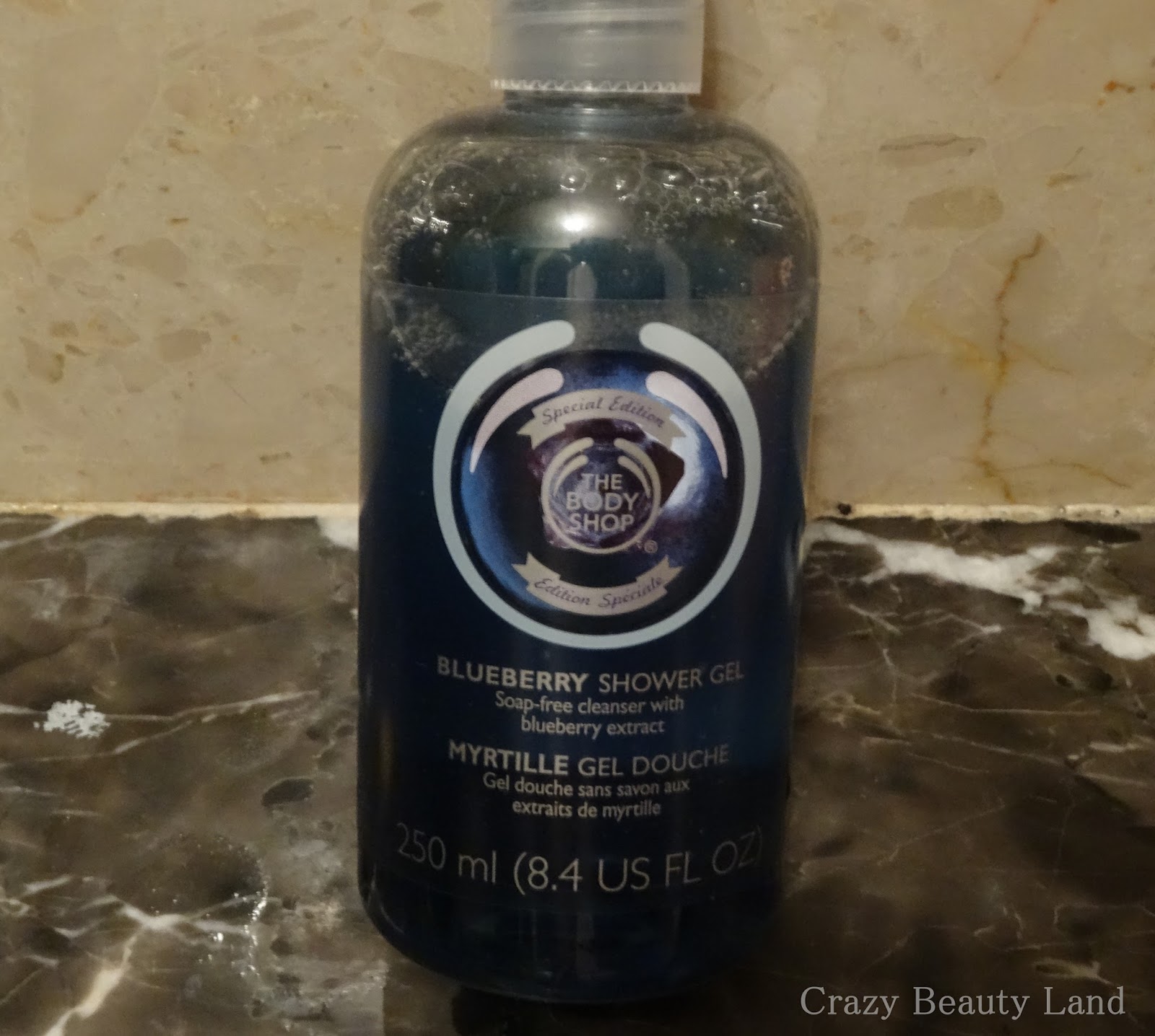 Straight from my bathroom The Body Shop Limited Edition Blueberry