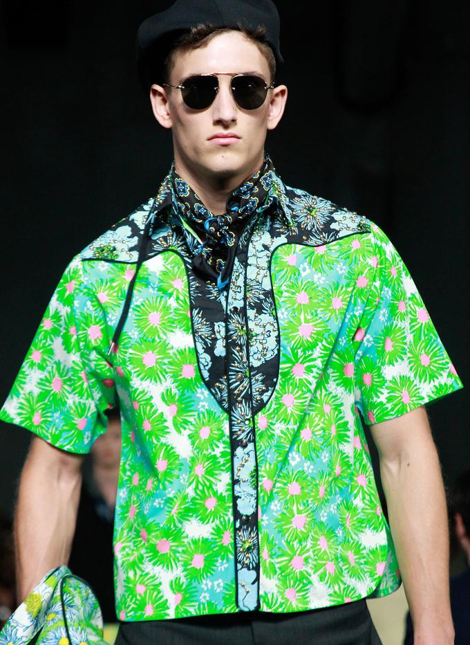 Fashion & Lifestyle: Prada Mens Shirts Spring 2012