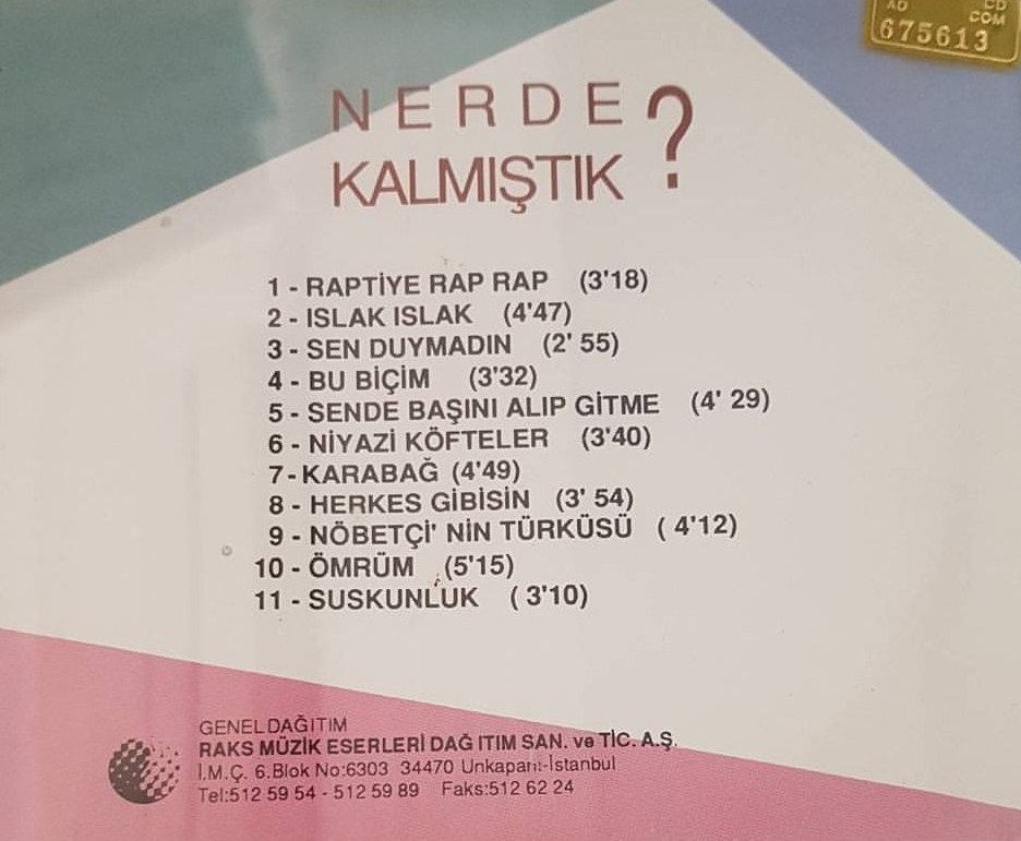 Rock Album Indir Cem Karaca Ugur Dikmen Cahit Berkay Nerde Kalmistik 1992