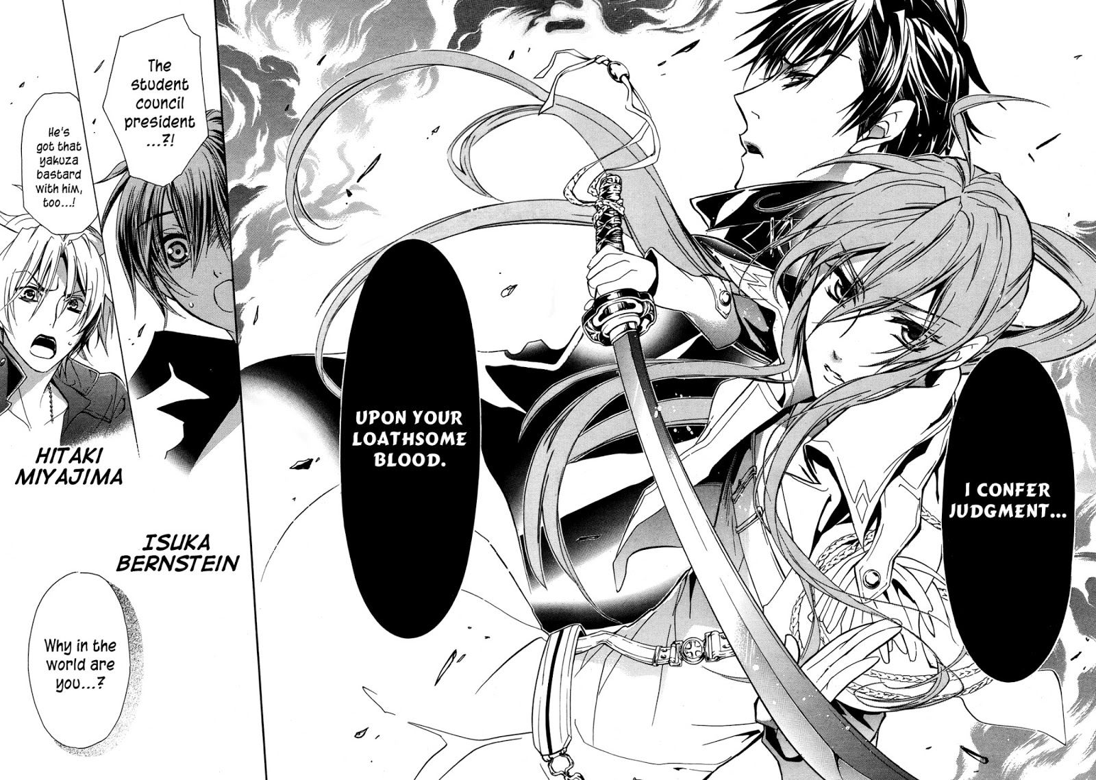 JUNKETSU + KARESHI (manga) | Visual shock
