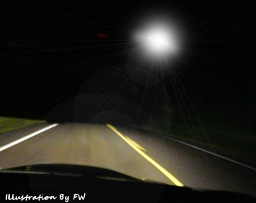 Driver Shocked by Sighting of 'UFO'