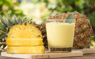 Piña licuada