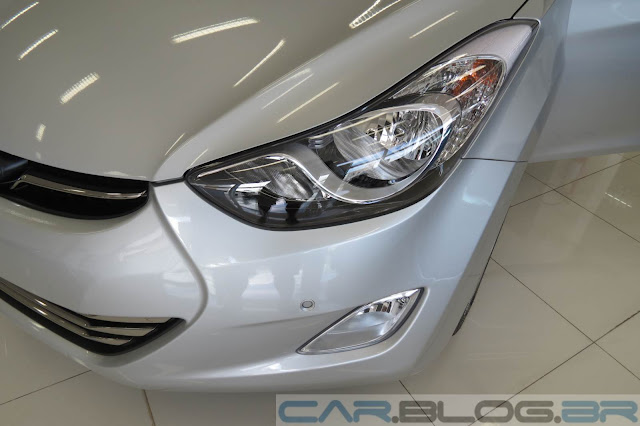 Hyundai Elantra 2014 - sensor de estacionamento dianteiro