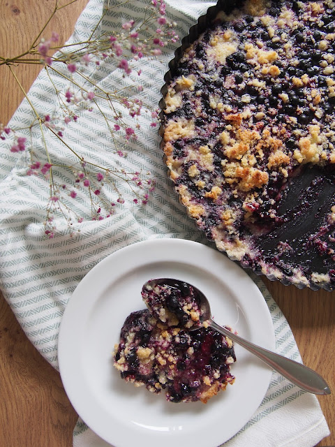 Gluteeniton mustikkapaistos