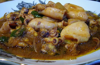 Sotong Goreng Kari Sotong Goreng Kari