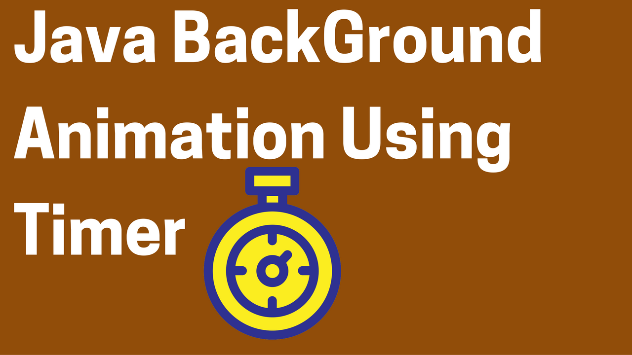 Java Animation Using Timer - C#, JAVA,PHP, Programming ,Source Code