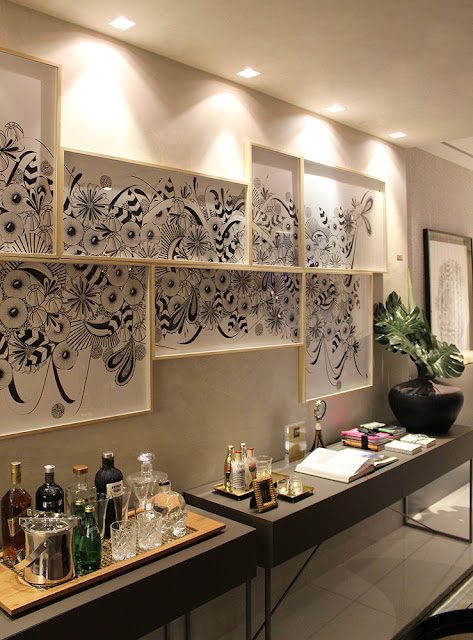 Decorar com quadros, nuvem de quadros. Blog Achados de Decoração Decorar com quadros, nuvem de quadros. Blog Achados de Decoração