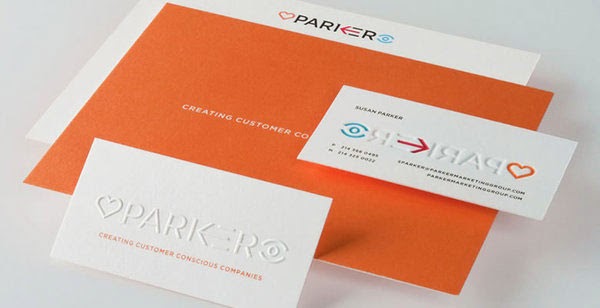 Embossed Business Cards