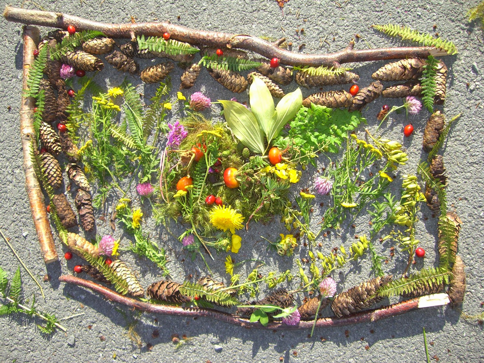 Planetringen barnehage: landart