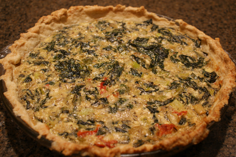 Vegan Fazool: Green Leek Pie and Basic Pie Crust