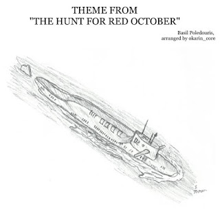 Lalus fecit - partituras coro y letras: The Hymn Of The Red October