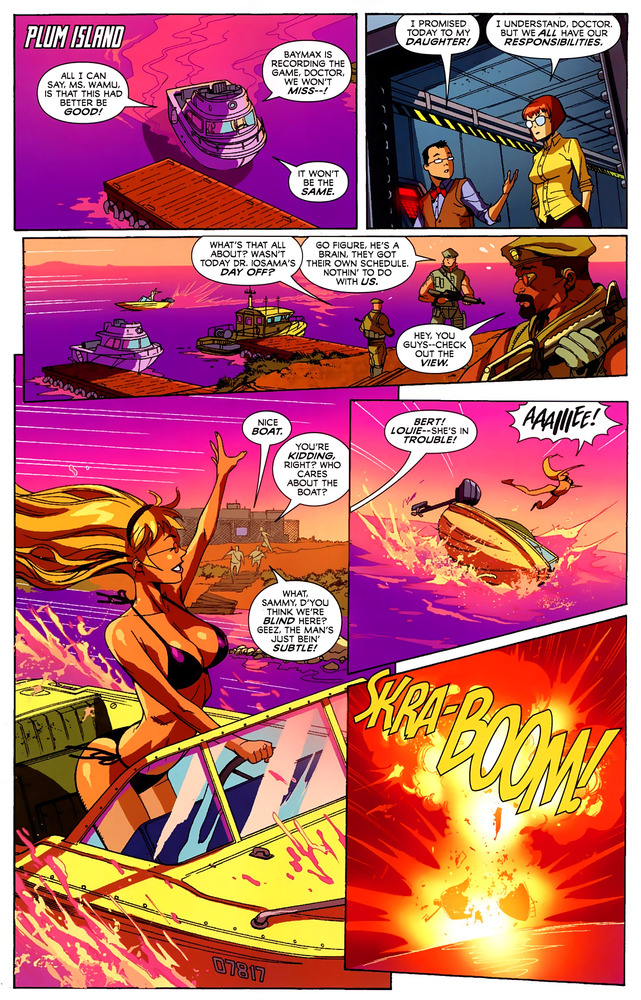 Read online Big Hero 6 (2008) comic -  Issue #3 - 12