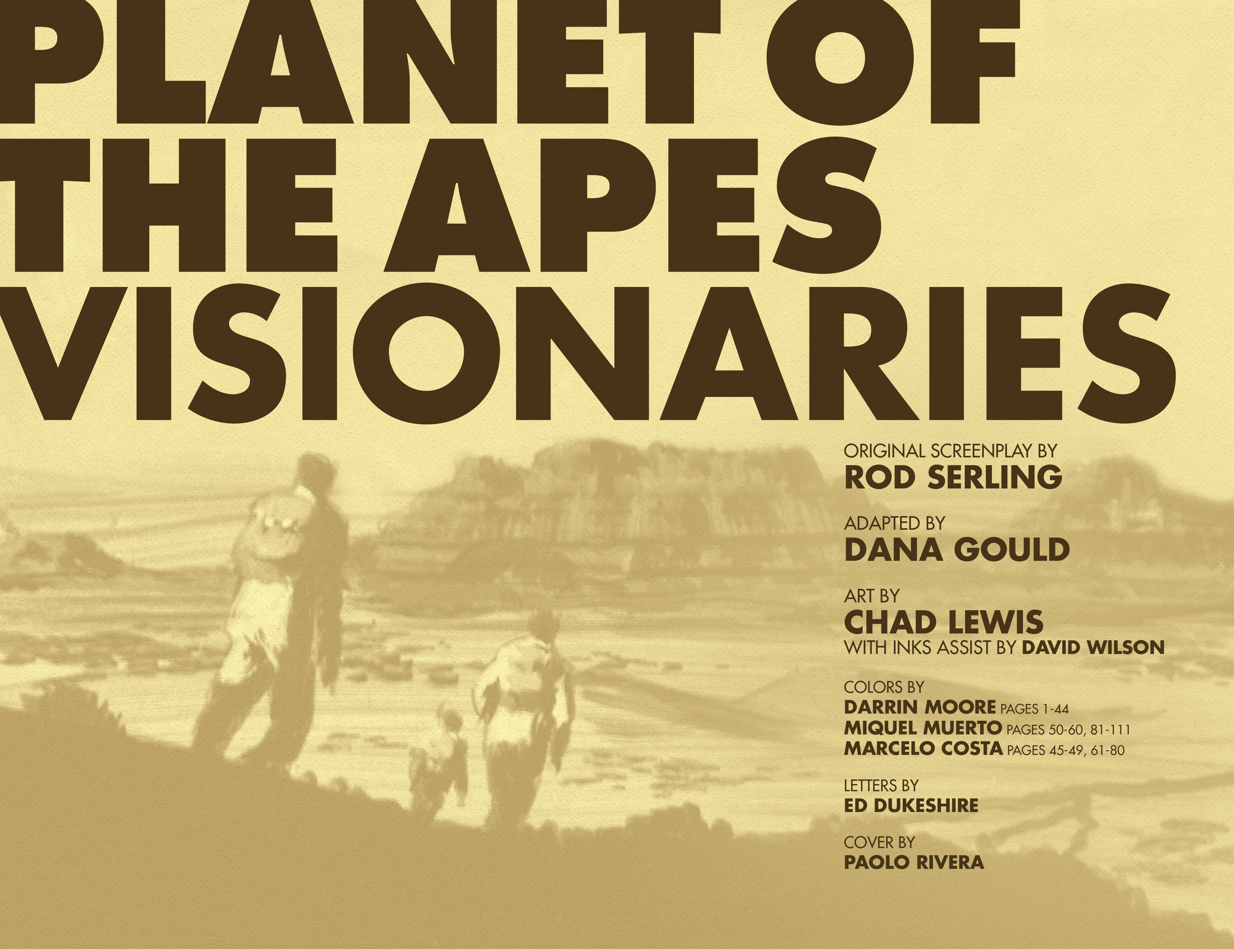 Read online Planet of the Apes Visionaries comic -  Issue # TPB - 5