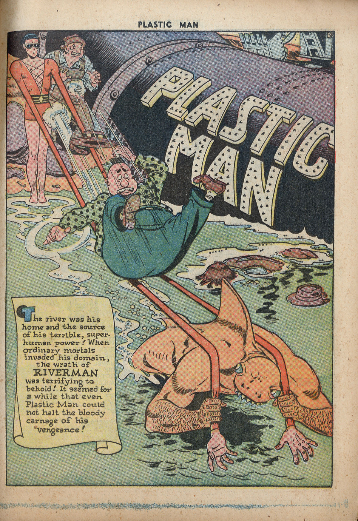 Read online Plastic Man (1943) comic -  Issue #12 - 15
