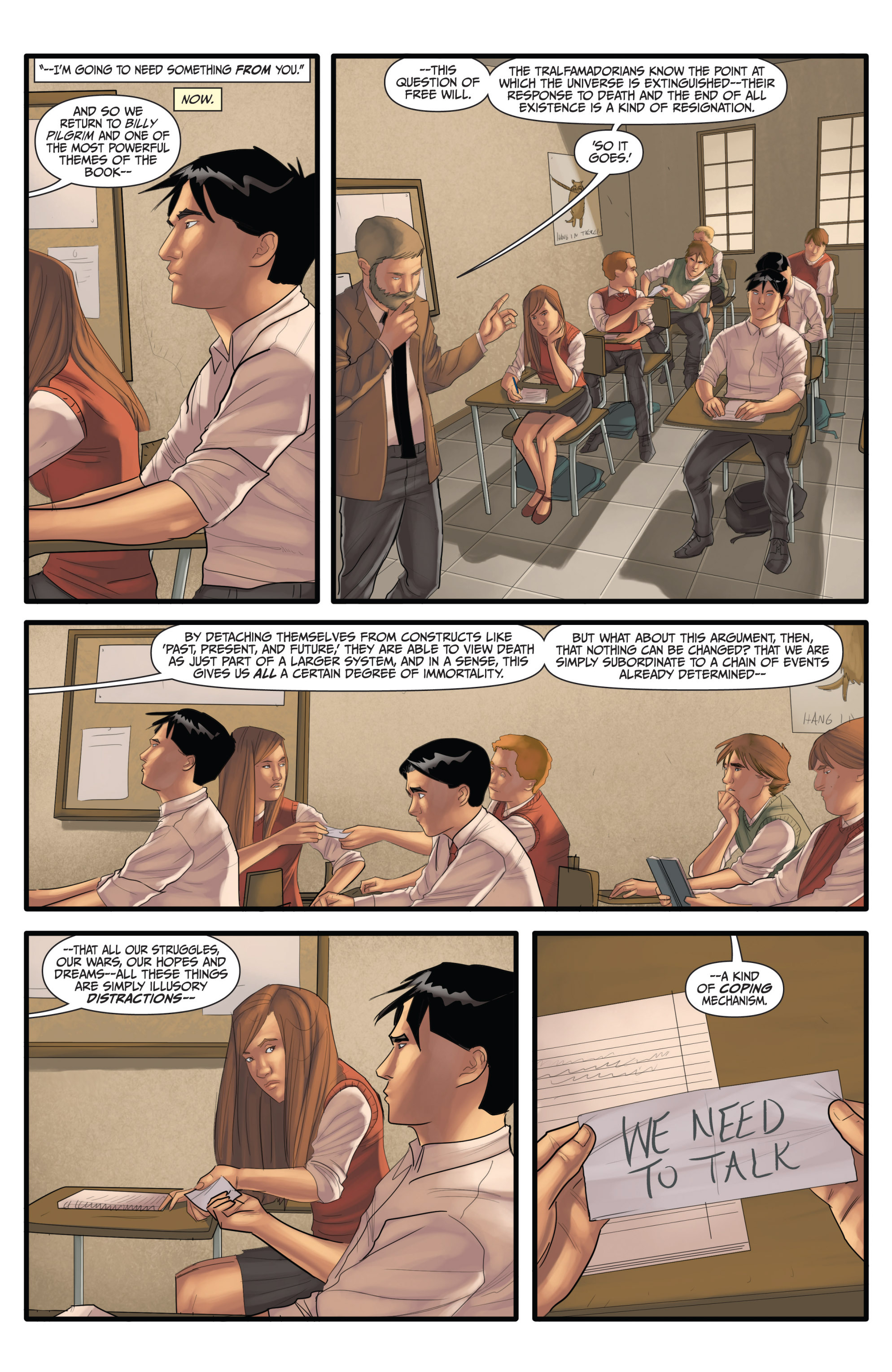 Read online Morning Glories comic -  Issue #33 - 10