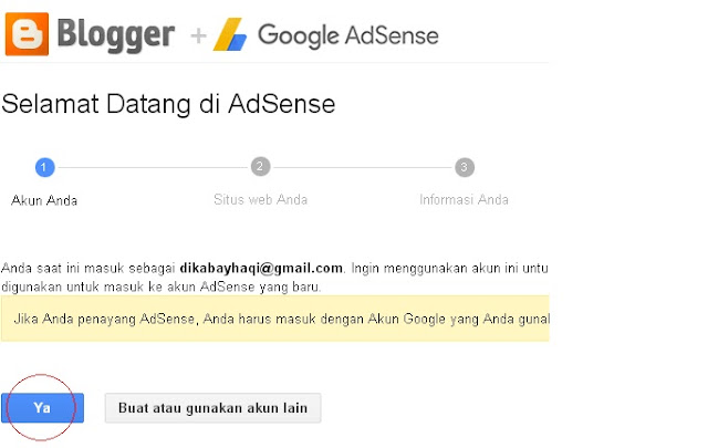 Cara daftar ulang ke google adsense terbaru Cara daftar ulang ke google adsense terbaru