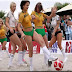 مهارات نسائية مثيرة | عرض كرة القدم لدى النساء - أجمل بنات يلعبون كرة القدم .. إنسان