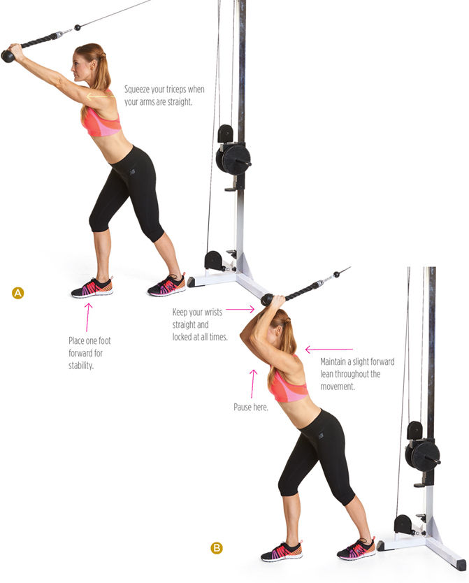 women's health OVERHEAD ROPE EXTENSION