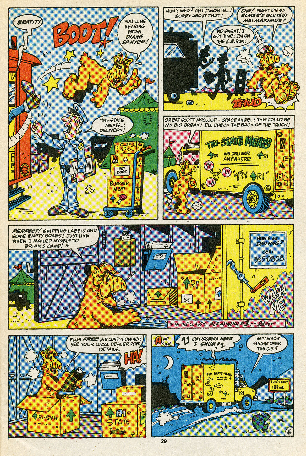 Read online ALF comic -  Issue #15 - 31