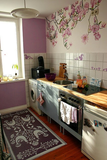 cozinha roxa