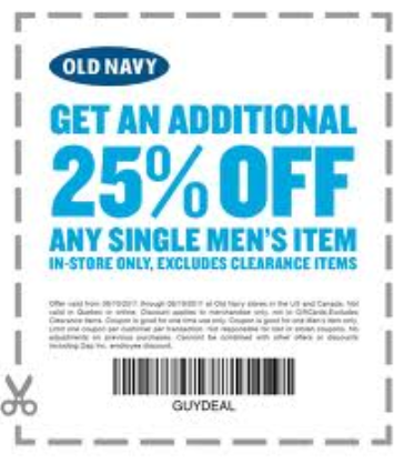 Printable Old Navy Coupons 27