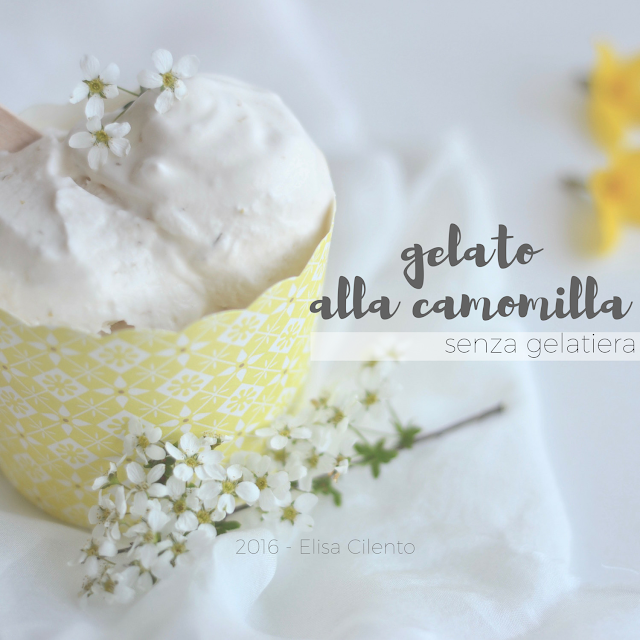 gelato alla camomilla