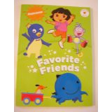 Nickelodeon Favorite Friends Coloring Book ~ Dora The Explorer, Rugrats, Etc Best Price